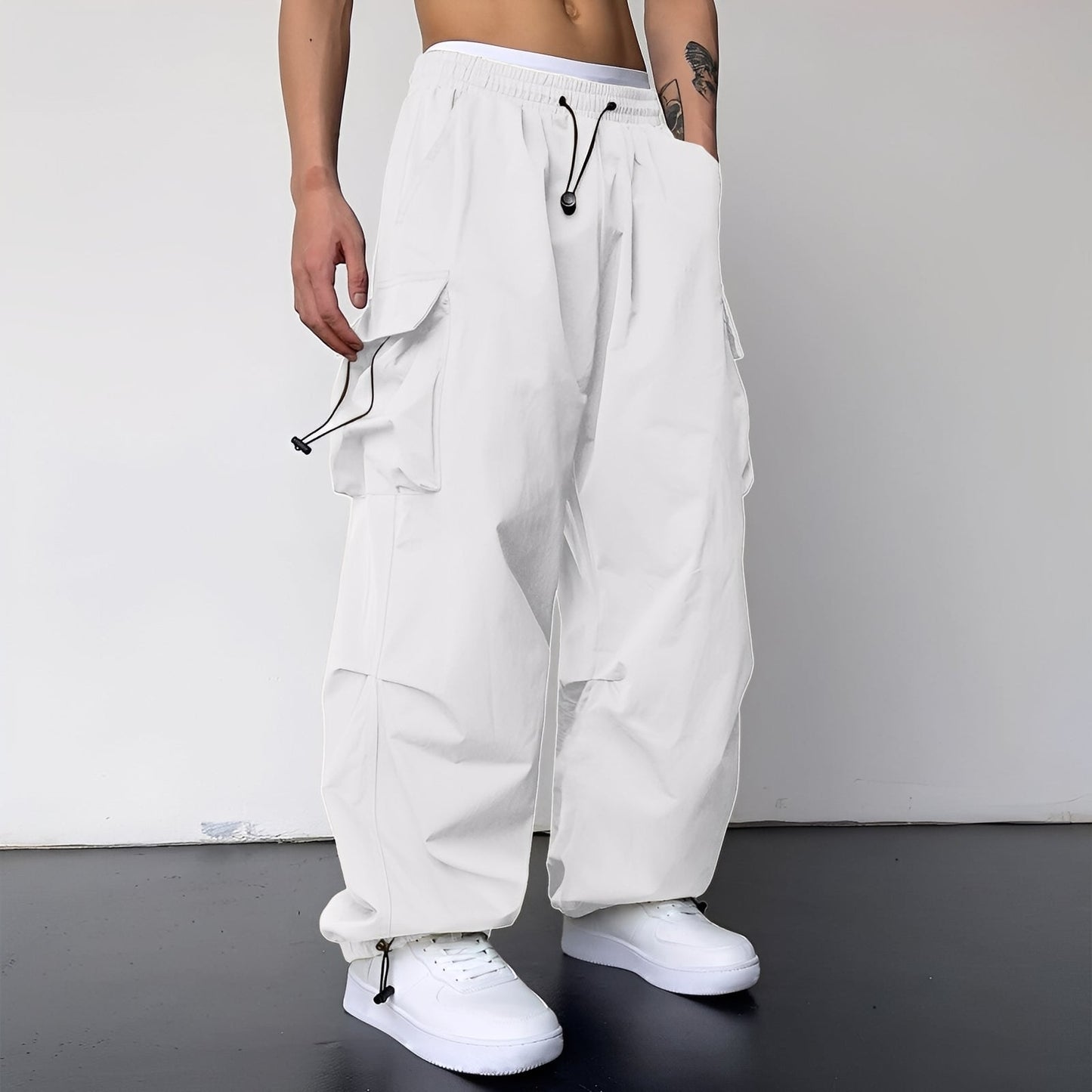 Kaleb – Modern Baggy Cargo Pants for Men