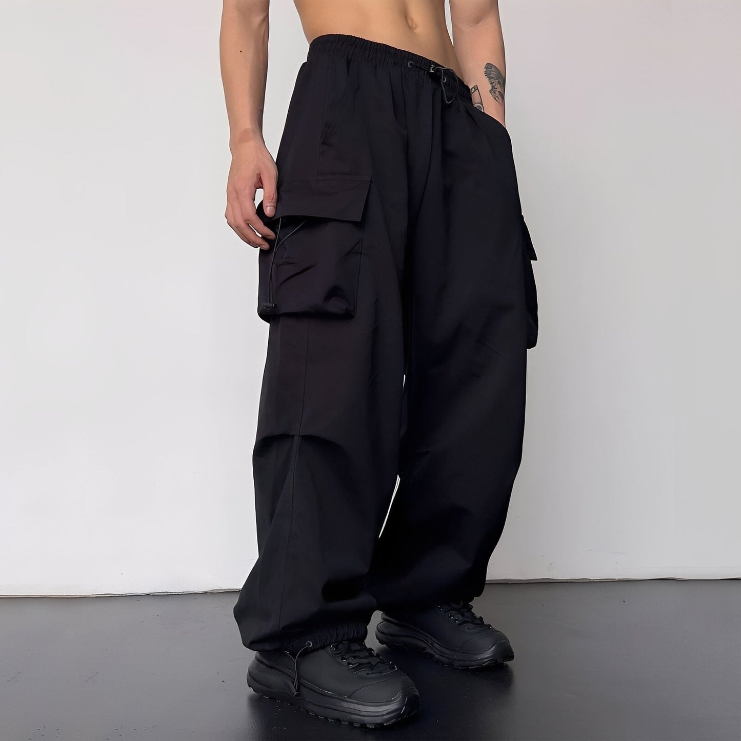 Kaleb – Modern Baggy Cargo Pants for Men